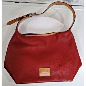Dooney & Bourke Patterson Leather Paige SAC Wine Shoulder‎ Bag